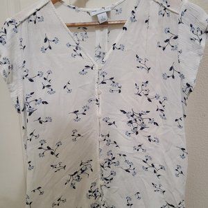 Liz Claiborne floral blouse